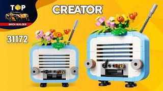 LEGO Radio (31172) from Creator 3in1 Record Player with Flowers | Building Instructions | TBB