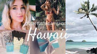 20TH BIRTHDAY SHOPPING IN WAIKIKI | Hawaii vlog