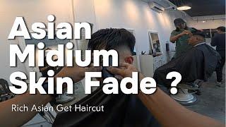 Midium skin fade in asian style point of view