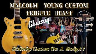 Unbelievable Chibson Malcolm Young Guitar or Custom Masterpiece?