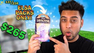 I KNEW Elsa Packs are the BEST! Lorcana TCG Opening and Giveaway