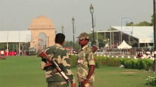 Indian army at India Gate, New Delhi