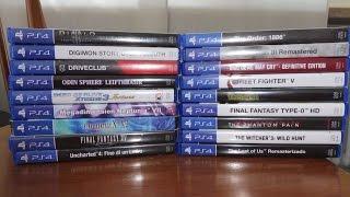 ASMR Gaming / My Current PS4 Game Collection + Game Talk / Whispered ASMR / Tapping