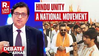 Debate With Arnab LIVE: Sanjay Dutt, Baba Bagheshwar Join Hindu Unity Call | Republic TV