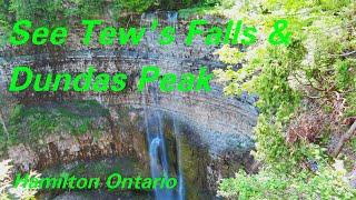 Tour of Tew's Falls and Dundas Peak | Hamilton, Ontario