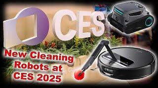 New Home Cleaning Robots CES 2025 - Roborock - Ecovacs - Aiper - Smorobot - Eureka - Hobot  + More