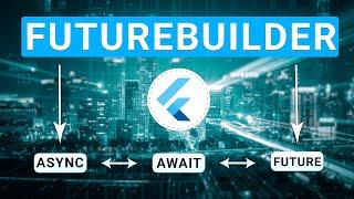 FutureBuilder Widget in Flutter (async & await, future)