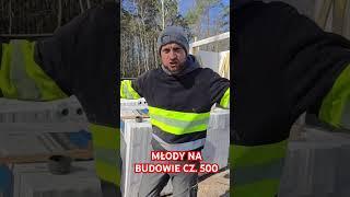 MŁODY NA BUDOWIE CZ. 500 #bricklayer #śmieszne #funnyvideo #humor #praca #szkoła #funny #comedy