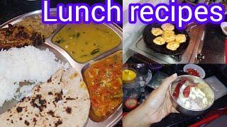 Lunch recipes #kitchen flavours india#lunch #thali#food #recipe #cooking #indian recipies #healthy