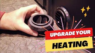 Upgrade your campervan heating. Cheap and easy. Adria Twin.