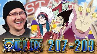ONE PIECE EPISODE 207-209 REACTION | Anime Reaction | Sub
