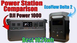 DJI Power 1000 Vs EcoFlow Delta 2 which one is Best Power Station