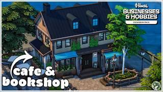 Cafe & Bookshop  The Sims 4 Businesses and Hobbies: Speed Build