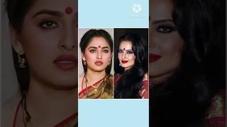 Rekha vs Jaya Prada: A comparison of their beauty ️#shorts #jayaprada #rekha #beauty #trendingshort