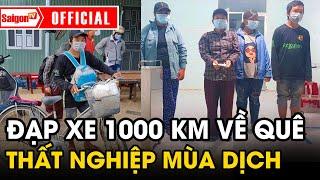 Xúc động 4 mẹ con dự định 'ĐẠP XE 1000 KM' từ Đồng Nai về Nghệ An do thất nghiệp