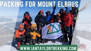 Packing for your Mount Elbrus Expedition