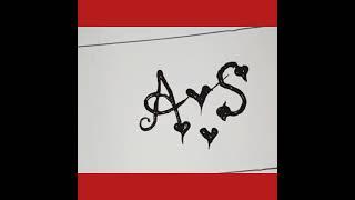 A and S letter new tattoo style ## mehndi passion