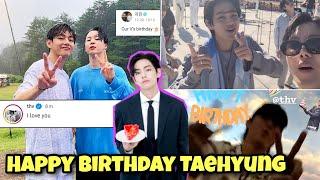 BTS members wishing Taehyung Happy Birthday 2022