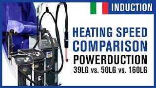 [ITA] GYS - Powerduction 39LG vs 50LG vs 160LG confronto della velocità di riscaldamento