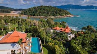 Unique oceanfront villa 3 bedroom for sale at Trisara Phuket