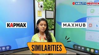 Kapmax & Maxhub digital board similarity क्या है | best digital Board | @AbilityInfotech