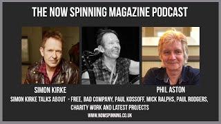 Simon Kirke talks about FREE, Bad Company, Paul Kossoff, Mick Ralphs and his future projects