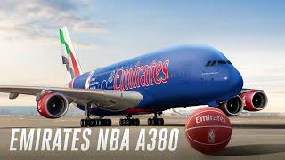 Looking Fly with our New NBA-Themed A380 | Emirates