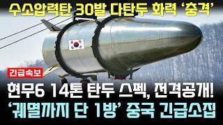 현무-5 공개에 이어 현무-6 공개, 전술핵보다 무서운 화력 한방에 중국 초비상