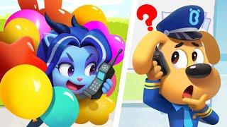 Call for Real Emergencies | Safety Tips | Police Cartoon | Kids Cartoon | Sheriff Labrador