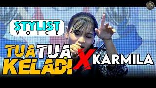 BERGOYANG BERSAMA ( STYLIST VOICE ) COVER TUA TUA KELADI & KARMILA ( GMP )