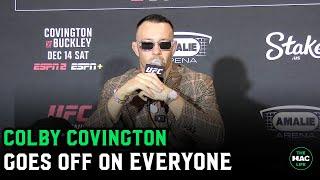 Colby Covington goes OFF: “Jon Jones has fruity tendencies; Ian Garry does NOTHING for me"