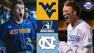 West Virginia vs #4 North Carolina (AMAZING GAME!) | Super Regionals G1 | 2024 College Baseball