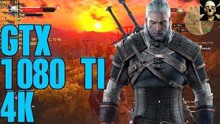 The Witcher 3 Gtx 1080 TI 4K UltraHD Maxed Settings!!  Fps Gameplay