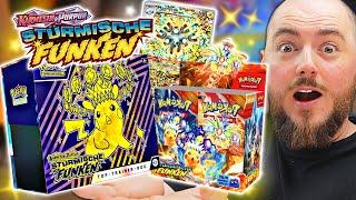 Das neue POKEMON Set STÜRMISCHE FUNKEN ist DA!  Live News