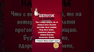 ШЕПОТОК НА ЗДОРОВЬЕ #шепоткискоропомощники #хочуврекомедации #хочуврек #заговоры #защитаотпорчи