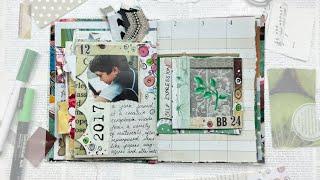 Decorating my Junky Junk Journal with JUNK | Part 5 