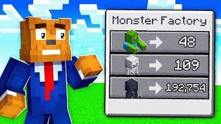 Spawning UNLIMITED Mobs In Minecraft Monster Factory