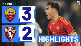 ROMA-TORINO 3-2 | HIGHLIGHTS | Dybala scores THREE at the Olimpico! | Serie A 2023/24