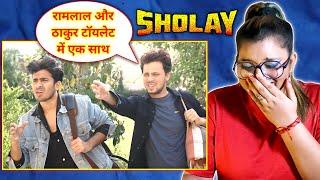 Sholay (Part-1) | Round 2 hell | R2h | Zayn Saifi Comedy | REACTION | SWEET CHILLIZ |