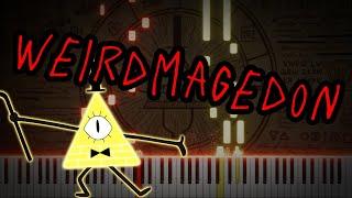 WEIRDMAGEDON - Gravity Falls - Piano