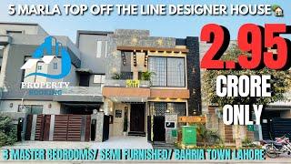 5 Marla Top-of-the-Line Ultra-Modern Designer House  in Bahria Town Lahore! Call Now 03030292114