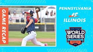 Game Highlights: Illinois vs. Pennsylvania | Junior League Baseball World Series