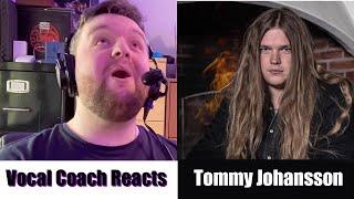 Vocal Coach Reacts - Tommy Johansson's Phantom of the Opera!