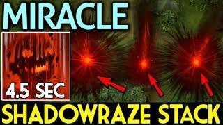 SHADOWRAZE STACK 4.5 SEC CD | IMBA Shadow Fiend by Miracle- Dota 2 7.07