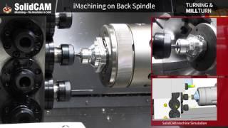 SolidCAM Mill Turn & iMachining on QuickTech T8 Hybrid