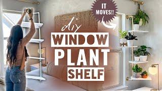 DIY SHELF PROJECT  - Make a plant shelf for window