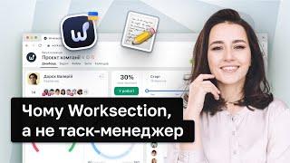 Чому Worksection, а не таск-менеджер | Сервіс для командної роботи