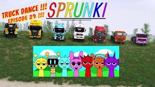 Truck Dance Episode #29 MOBIL TRUK JOGET LUCU  SPRUNKI TIK TOK DUMP TRUCK XE ÔTÔ TẢI NHẢY TIKTOK