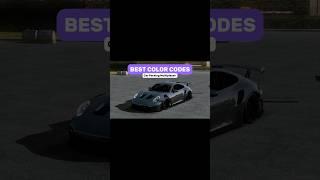 BEST COLOR CODES  - CAR PARKING MULTIPLAYER #SHORTS