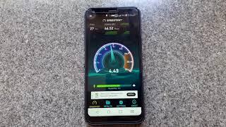 Reliance Jio Internet speed on LG Q6+